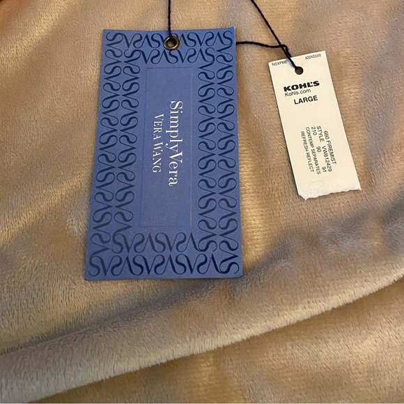 Simply Vera 3/4 Sleeve Pink Dress Size L - Picture 3 of 9